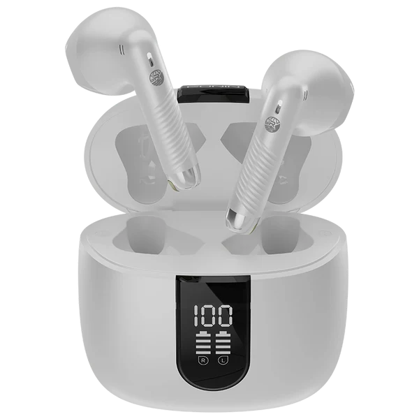 R-190 Mashion Earbuds with Charging Case White