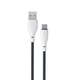R-2025 Type-C Cable white– 1.2m Braided Fast Charging USB-C Cable