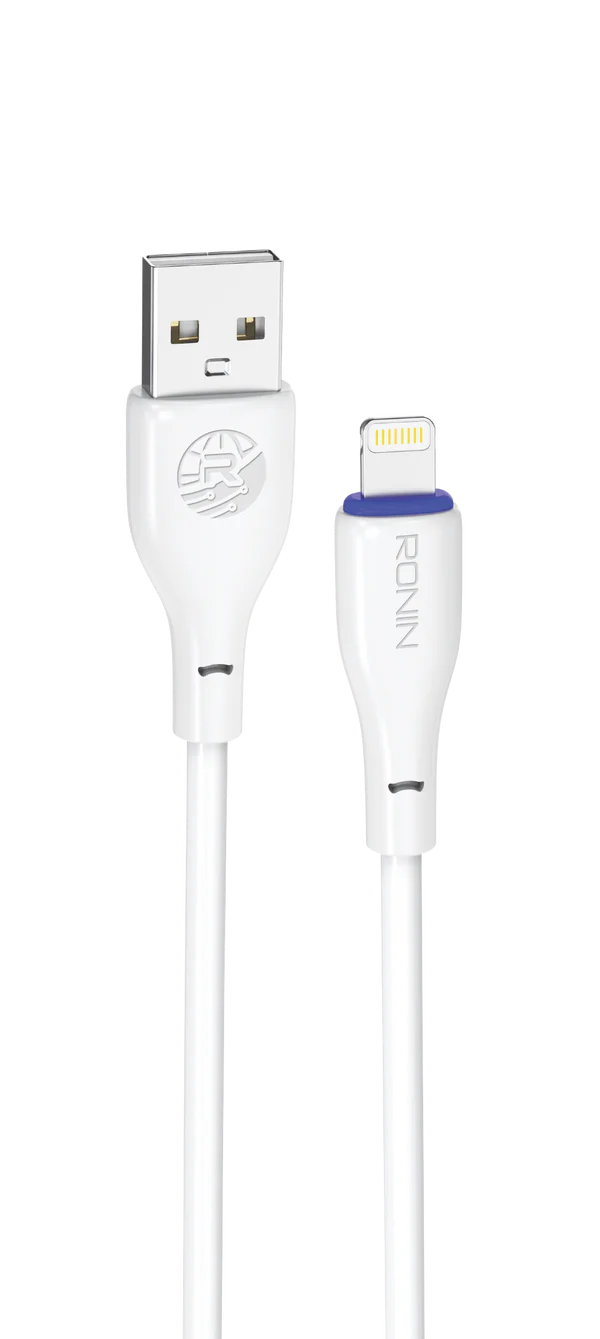 R-340 iPhone Cable white– 1m Fast Charging Lightning Cable