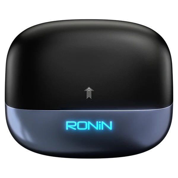 R-7085 Vox Earbuds Blue Angle 2