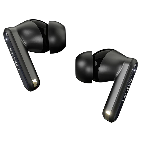 R-7085 Vox Earbuds Blue Close-up
