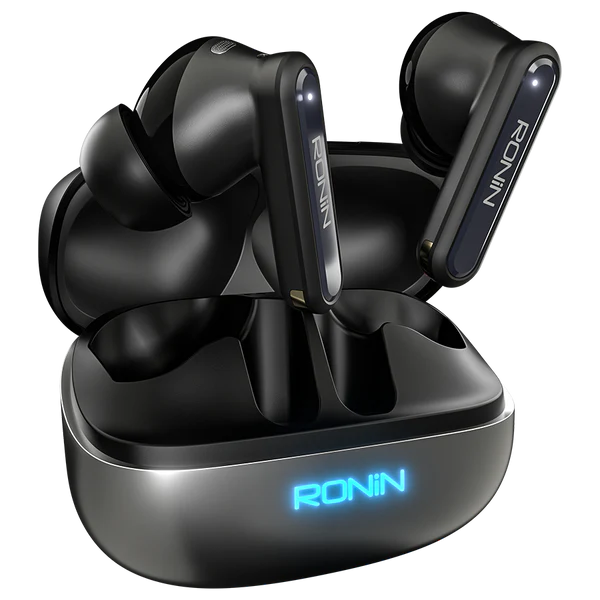 R-7085 Vox Earbuds Gray Close-up