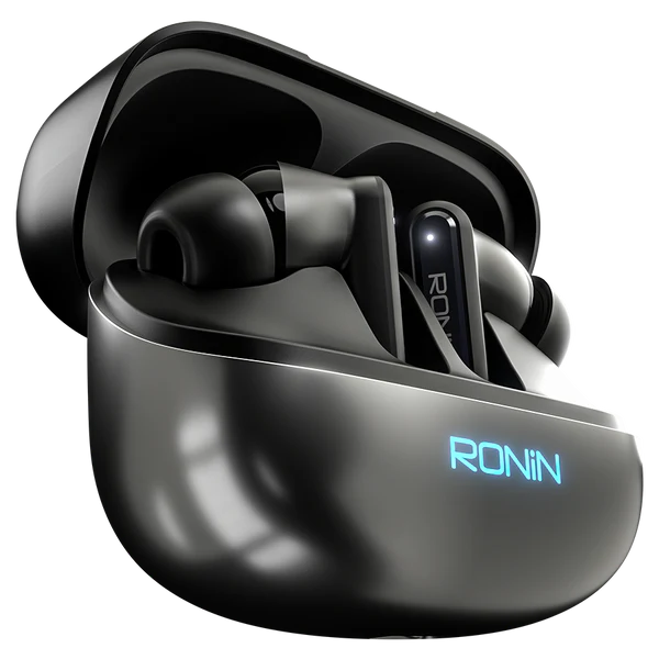 R-7085 Vox Earbuds Gray Front View