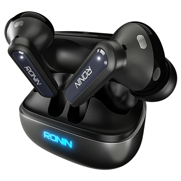 R-7085 Vox Earbuds Gray Side View