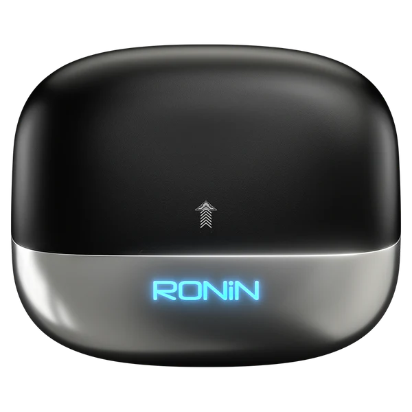 R-7085 Vox Earbuds Silver Angle 1