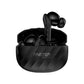 Raptor Black Wireless Earbuds Side Angle