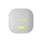 Roar White Earbuds Front View with Charging Case