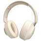 RONiN Magnitude R-1505 headphones in beige — minimalist design, 40mm drivers, 10 hours playtime