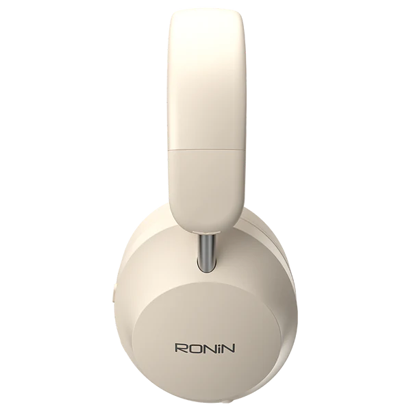 RONiN Magnitude R-1505 headphones in black — 40mm drivers, Bluetooth v5.4, Type-C charging