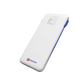 Ronin R-73 Power Bank 10000mAh in White with built-in cables