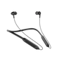 Ronin R-970 Wireless Neckband Black — Stylish Design with Deep Bass