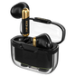 Ronin Snap R-7070 Wireless Earbuds Black – Transparent Dual-Tone Finish