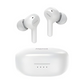 Faster Saver S70 Earbuds with charging case in white