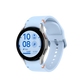  Samsung Galaxy Watch FE with silicone straps in blue color