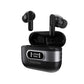Alt: Slick X Black Wireless Earbuds with Charging Case Open