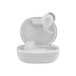 Stud X White Wireless Earbuds Side View